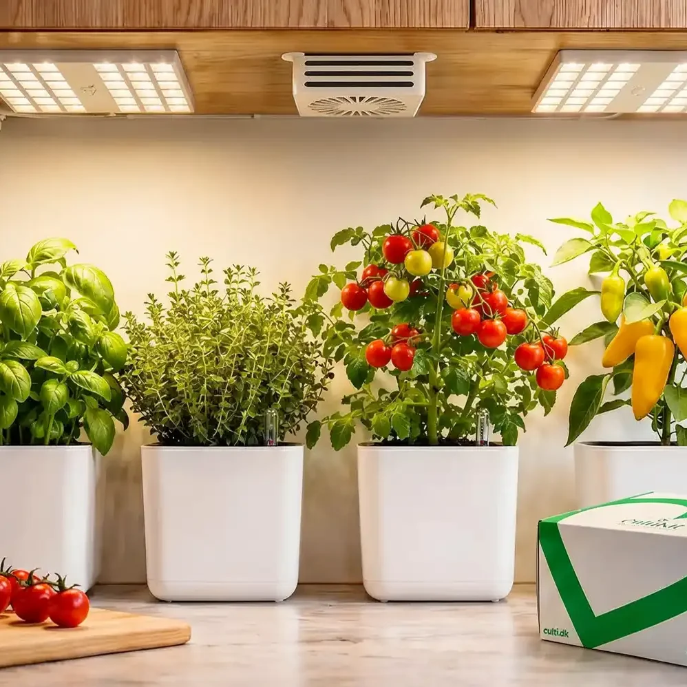 Cultikit vækstlys og ventilation DIY indendørs have